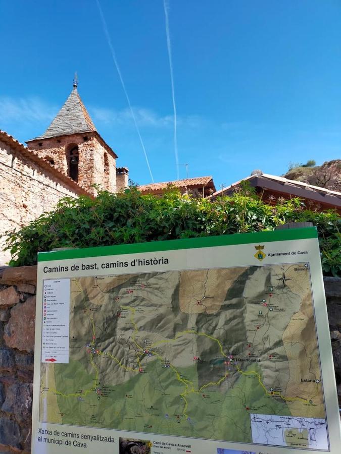 Vila Cal Ferrer Habitatge Rural Cava Exteriér fotografie